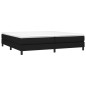 Giroletto a Molle Nero 200x200 cm in Tessuto Giroletto a Molle Nero 200x200 cm in Tessuto