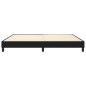 Giroletto a Molle Nero 200x200 cm in Tessuto Giroletto a Molle Nero 200x200 cm in Tessuto