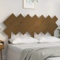Testiera per Letto Miele 151,5x3x81cm in Legno Massello di Pino Testiera per Letto Miele 151,5x3x81cm in Legno Massello di Pino