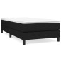 Giroletto a Molle Nero 90x190 cm in Tessuto Giroletto a Molle Nero 90x190 cm in Tessuto