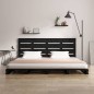 Giroletto Nero 200x200 cm in Legno Massello di Pino