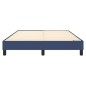 Giroletto a Molle Blu 140x200 cm in Tessuto