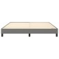 vidaXL Giroletto senza Materasso Grigio Scuro 180x200 cm Tessuto vidaXL Giroletto senza Materasso Grigio Scuro 180x200 cm Tessuto