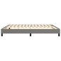 vidaXL Giroletto senza Materasso Grigio Scuro 180x200 cm Tessuto vidaXL Giroletto senza Materasso Grigio Scuro 180x200 cm Tessuto