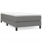 Giroletto a Molle Grigio Scuro 90x200 cm in Tessuto Giroletto a Molle Grigio Scuro 90x200 cm in Tessuto