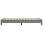 Giroletto a Molle Grigio Scuro 90x200 cm in Tessuto Giroletto a Molle Grigio Scuro 90x200 cm in Tessuto