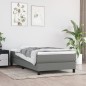 vidaXL Giroletto senza Materasso Grigio Scuro 80x200 cm Tessuto vidaXL Giroletto senza Materasso Grigio Scuro 80x200 cm Tessuto