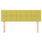 Testiere 2 pz Verdi 72x5x78/88 cm in Tessuto Testiere 2 pz Verdi 72x5x78/88 cm in Tessuto