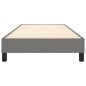 vidaXL Giroletto senza Materasso Grigio Scuro 80x200 cm Tessuto vidaXL Giroletto senza Materasso Grigio Scuro 80x200 cm Tessuto