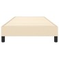 vidaXL Giroletto senza Materasso Crema 100x200 cm in Tessuto vidaXL Giroletto senza Materasso Crema 100x200 cm in Tessuto