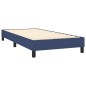 Giroletto a Molle Blu 90x200 cm in Tessuto Giroletto a Molle Blu 90x200 cm in Tessuto