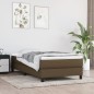 Giroletto a Molle Marrone Scuro 80x200 cm in Tessuto Giroletto a Molle Marrone Scuro 80x200 cm in Tessuto