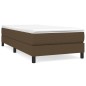 Giroletto a Molle Marrone Scuro 80x200 cm in Tessuto Giroletto a Molle Marrone Scuro 80x200 cm in Tessuto
