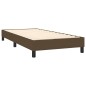 Giroletto a Molle Marrone Scuro 80x200 cm in Tessuto Giroletto a Molle Marrone Scuro 80x200 cm in Tessuto