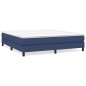 vidaXL Giroletto senza Materasso Blu 160x200 cm in Tessuto vidaXL Giroletto senza Materasso Blu 160x200 cm in Tessuto