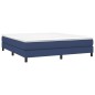 vidaXL Giroletto senza Materasso Blu 160x200 cm in Tessuto vidaXL Giroletto senza Materasso Blu 160x200 cm in Tessuto