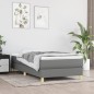 Giroletto a Molle Grigio Scuro 80x200 cm in Tessuto