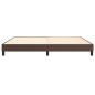 Giroletto a Molle Marrone 200x200 cm in Similpelle