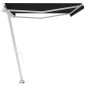 Tenda Retrattile Manuale Autoportante 500x350 cm Antracite Tenda Retrattile Manuale Autoportante 500x350 cm Antracite