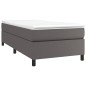 Giroletto a Molle Grigio 80x200 cm in Similpelle Giroletto a Molle Grigio 80x200 cm in Similpelle