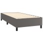Giroletto a Molle Grigio 80x200 cm in Similpelle Giroletto a Molle Grigio 80x200 cm in Similpelle