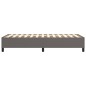 Giroletto a Molle Grigio 80x200 cm in Similpelle Giroletto a Molle Grigio 80x200 cm in Similpelle