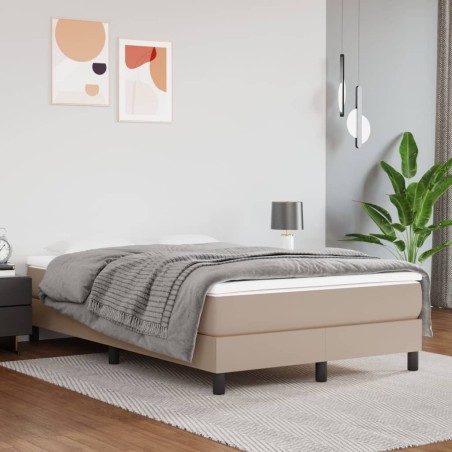 Giroletto a Molle Cappuccino 120x200 cm in Similpelle