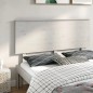 Testiera per Letto Bianca 154x6x82,5 cm Legno Massello di Pino Testiera per Letto Bianca 154x6x82,5 cm Legno Massello di Pino