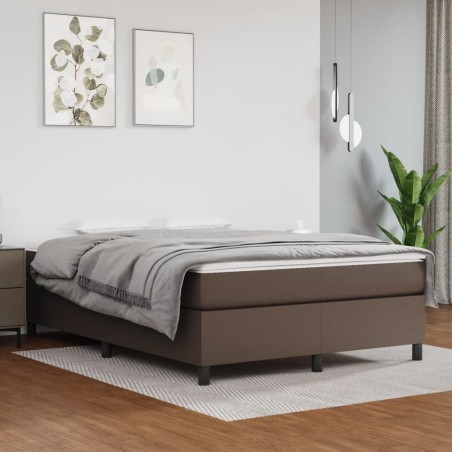 vidaXL Giroletto Marrone 140x190 cm in Similpelle
