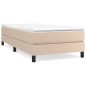 Giroletto a Molle Cappuccino 100x200 cm in Similpelle