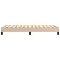 Giroletto a Molle Cappuccino 100x200 cm in Similpelle