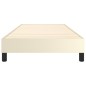 Giroletto a Molle Crema 90x190 cm in Similpelle Giroletto a Molle Crema 90x190 cm in Similpelle