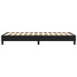 Giroletto a Molle Nero 80x200 cm in Similpelle Giroletto a Molle Nero 80x200 cm in Similpelle