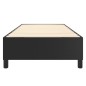 Giroletto a Molle Nero 90x190 cm in Similpelle Giroletto a Molle Nero 90x190 cm in Similpelle