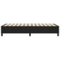 Giroletto a Molle Nero 90x190 cm in Similpelle Giroletto a Molle Nero 90x190 cm in Similpelle