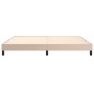 Giroletto a Molle Cappuccino 200x200 cm in Similpelle Giroletto a Molle Cappuccino 200x200 cm in Similpelle