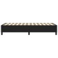 Giroletto a Molle Nero 90x190 cm in Similpelle Giroletto a Molle Nero 90x190 cm in Similpelle
