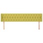 Testiera ad Orecchio Verde 203x16x78/88 cm in Tessuto Testiera ad Orecchio Verde 203x16x78/88 cm in Tessuto