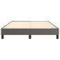 Giroletto a Molle Grigio 140x190 cm in Similpelle Giroletto a Molle Grigio 140x190 cm in Similpelle