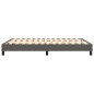 Giroletto a Molle Grigio 140x190 cm in Similpelle Giroletto a Molle Grigio 140x190 cm in Similpelle