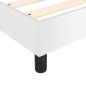 Giroletto a Molle Bianco 180x200 cm in Similpelle Giroletto a Molle Bianco 180x200 cm in Similpelle