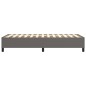 Giroletto a Molle Grigio 100x200 cm in Similpelle Giroletto a Molle Grigio 100x200 cm in Similpelle