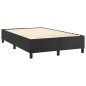 Giroletto a Molle Nero 120x200 cm in Similpelle Giroletto a Molle Nero 120x200 cm in Similpelle
