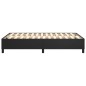 Giroletto a Molle Nero 120x200 cm in Similpelle Giroletto a Molle Nero 120x200 cm in Similpelle