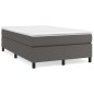 vidaXL Giroletto Grigio 120x200 cm in Similpelle
