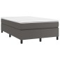 vidaXL Giroletto Grigio 120x200 cm in Similpelle