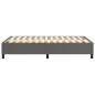 vidaXL Giroletto Grigio 120x200 cm in Similpelle