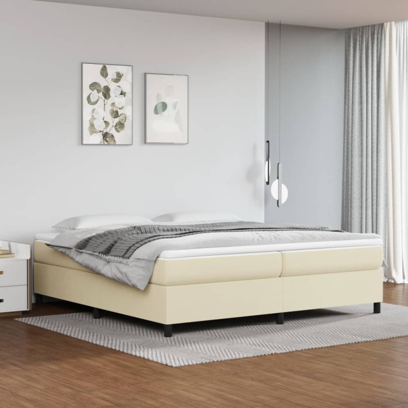 vidaXL Giroletto Crema 200x200 cm in Similpelle vidaXL Giroletto Crema 200x200 cm in Similpelle