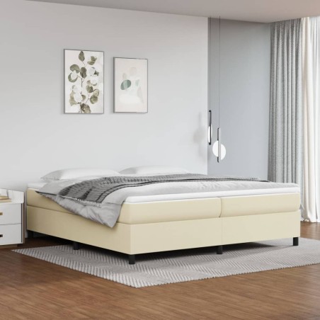 vidaXL Giroletto Crema 200x200 cm in Similpelle