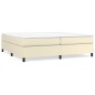 vidaXL Giroletto Crema 200x200 cm in Similpelle vidaXL Giroletto Crema 200x200 cm in Similpelle